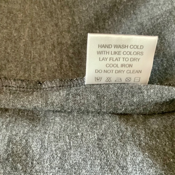 Tory Burch Classic Cotton Black And Grey Tunic Top XS - Picture 6 of 6